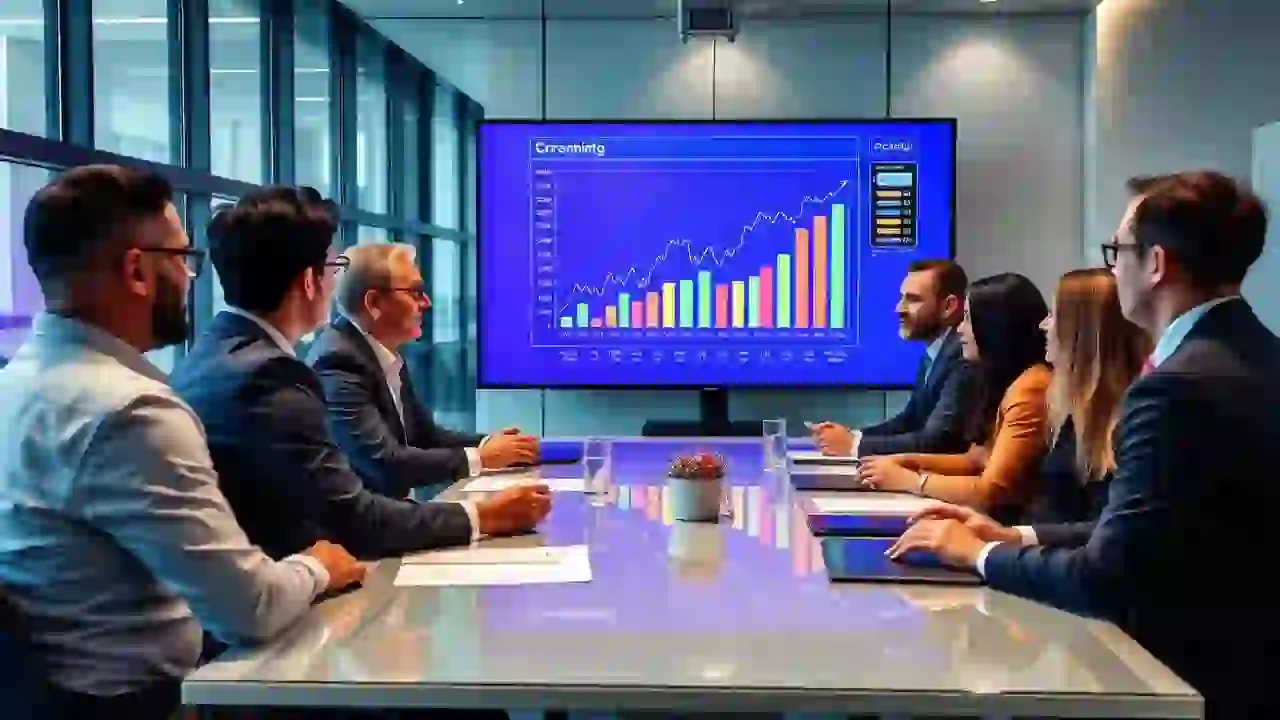Réunion de direction — entreprise en croissance à Bruxelles